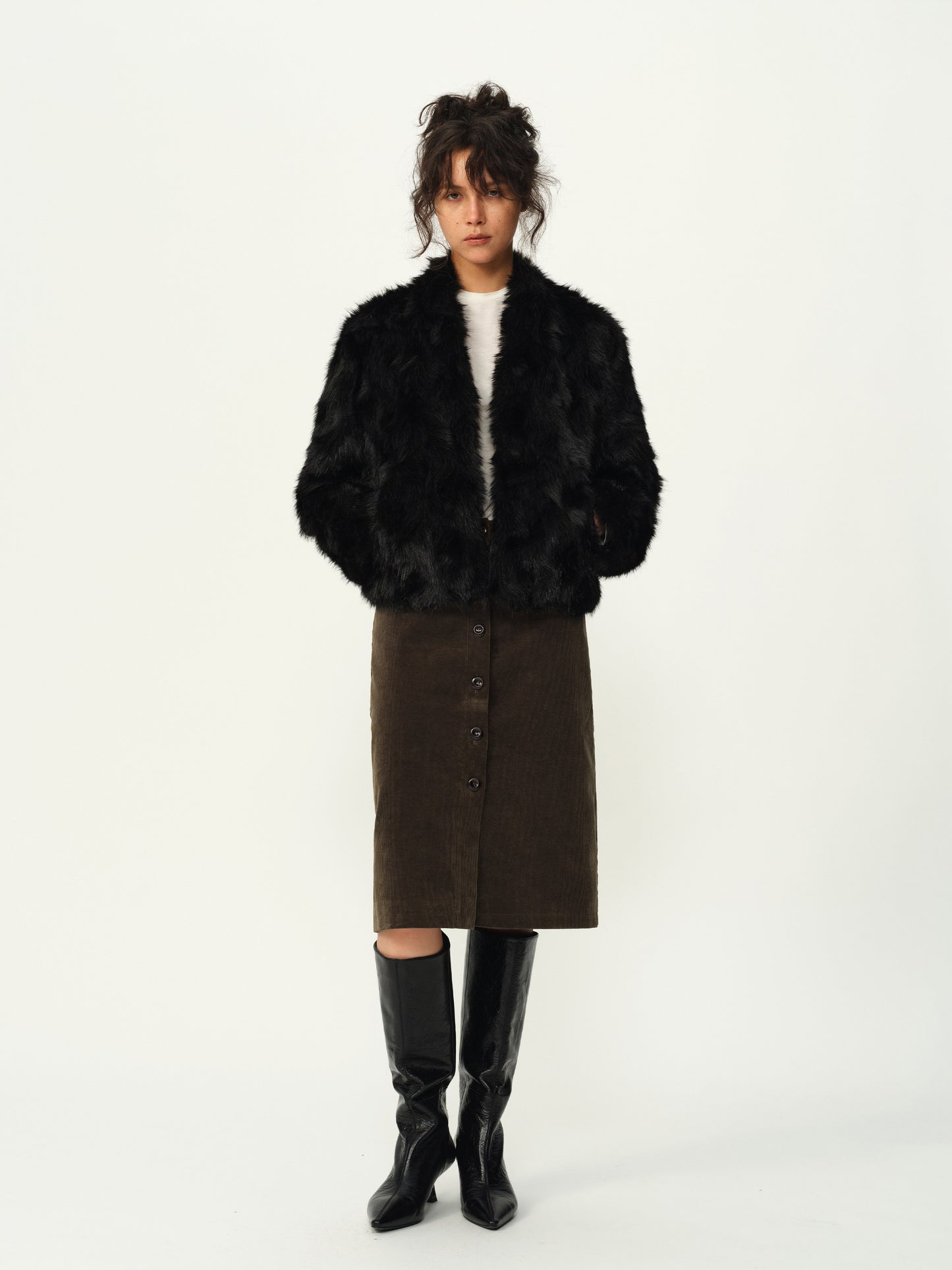 Faux Fur Jacket