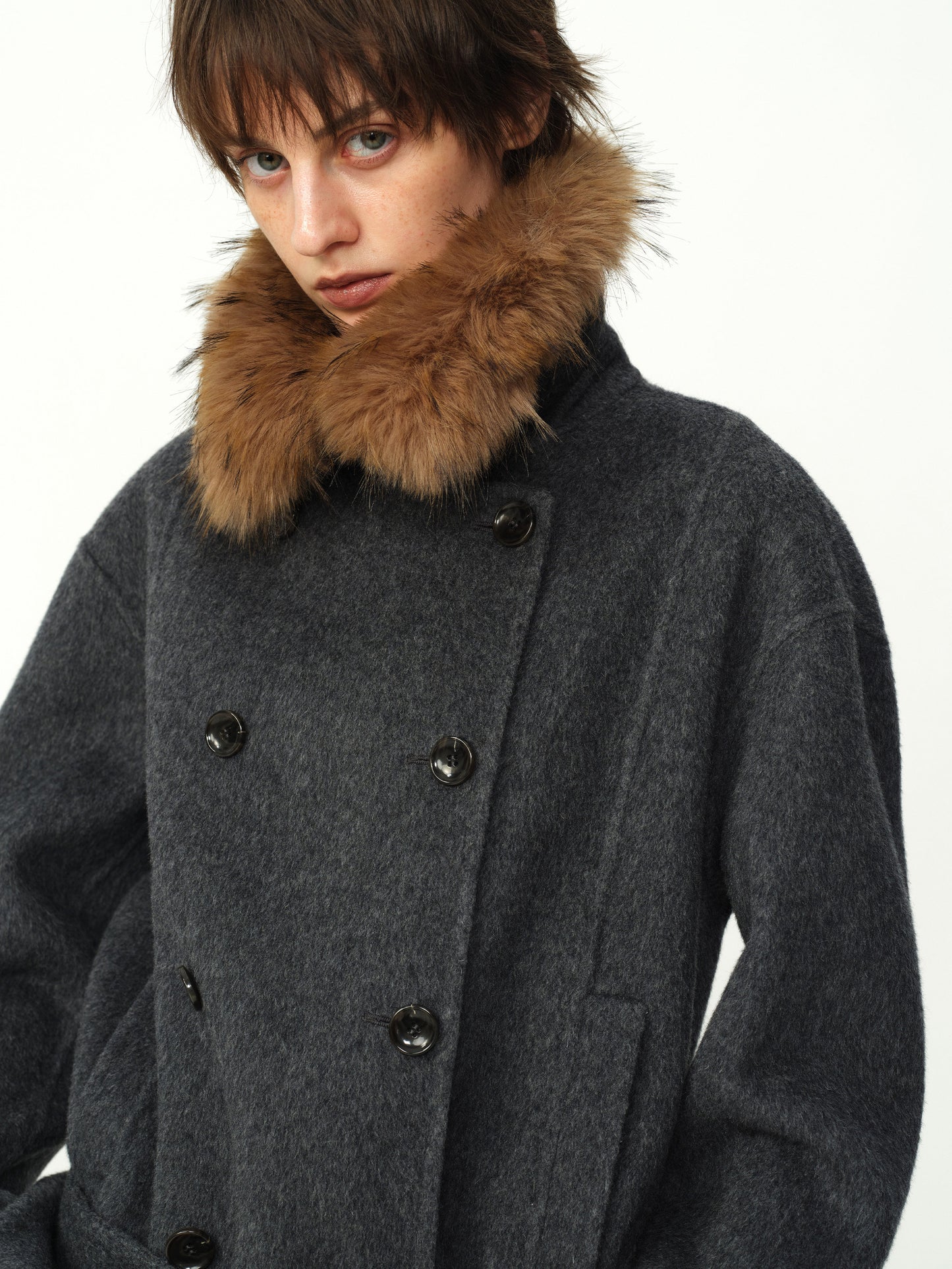 Double-Faced Wool Coat
