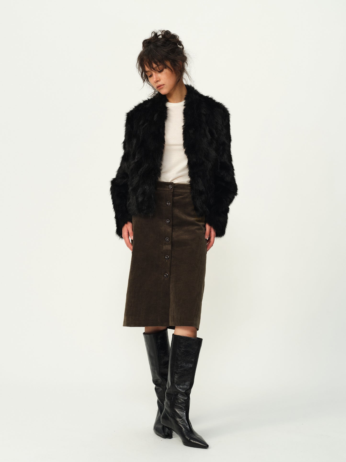 Faux Fur Jacket