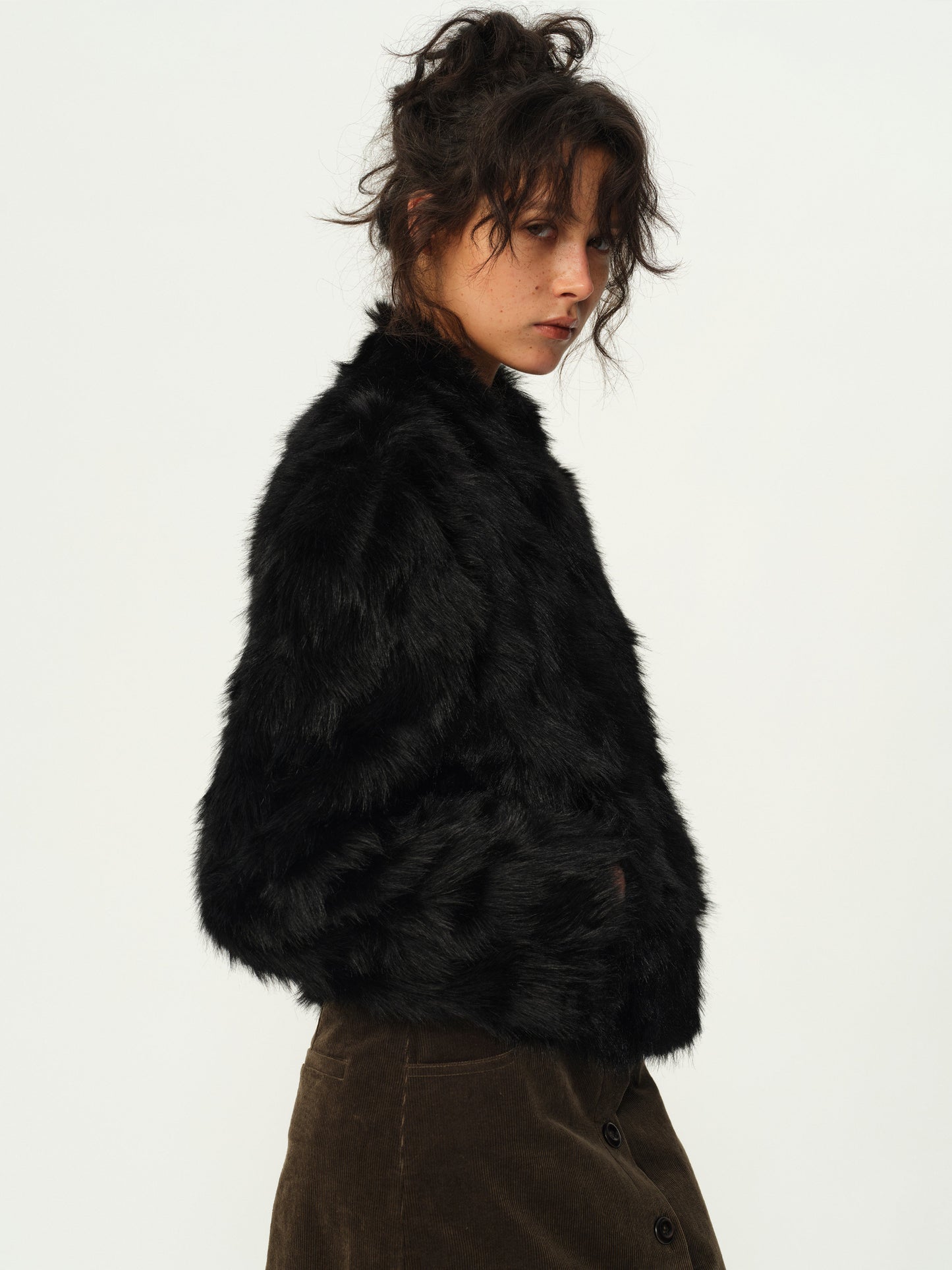 Faux Fur Jacket