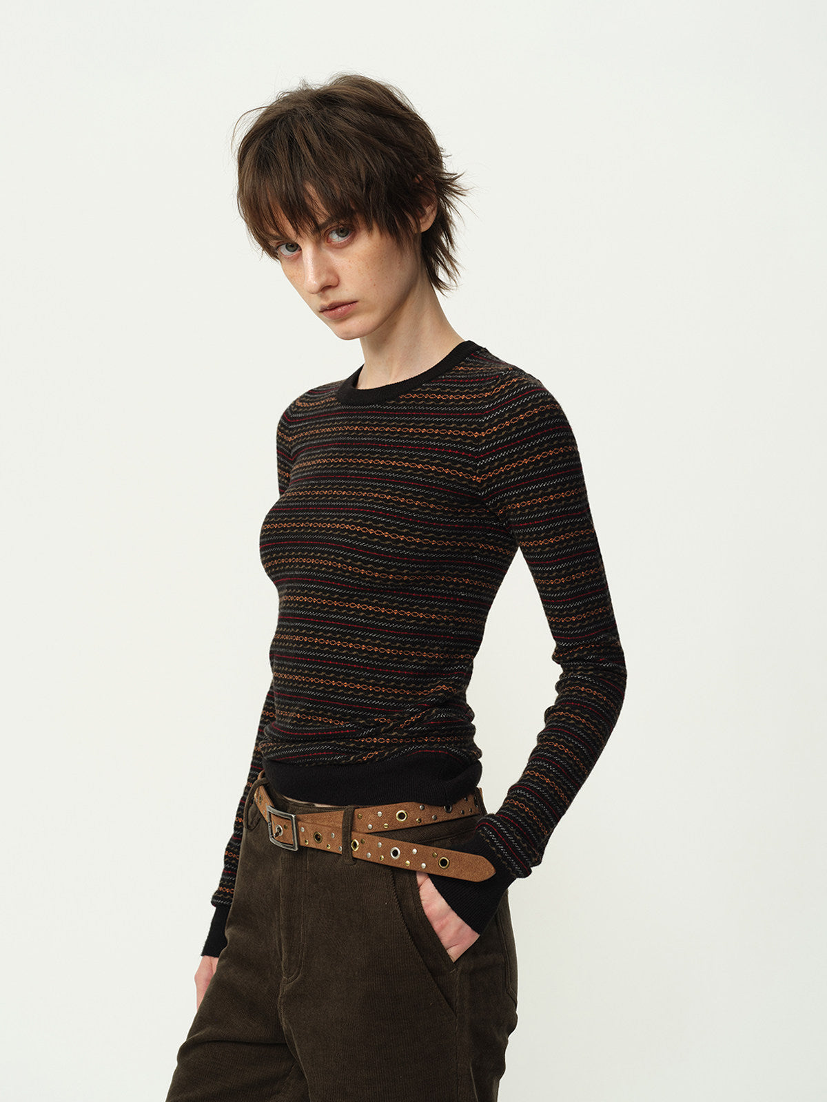Icelandic Pattern Sweater