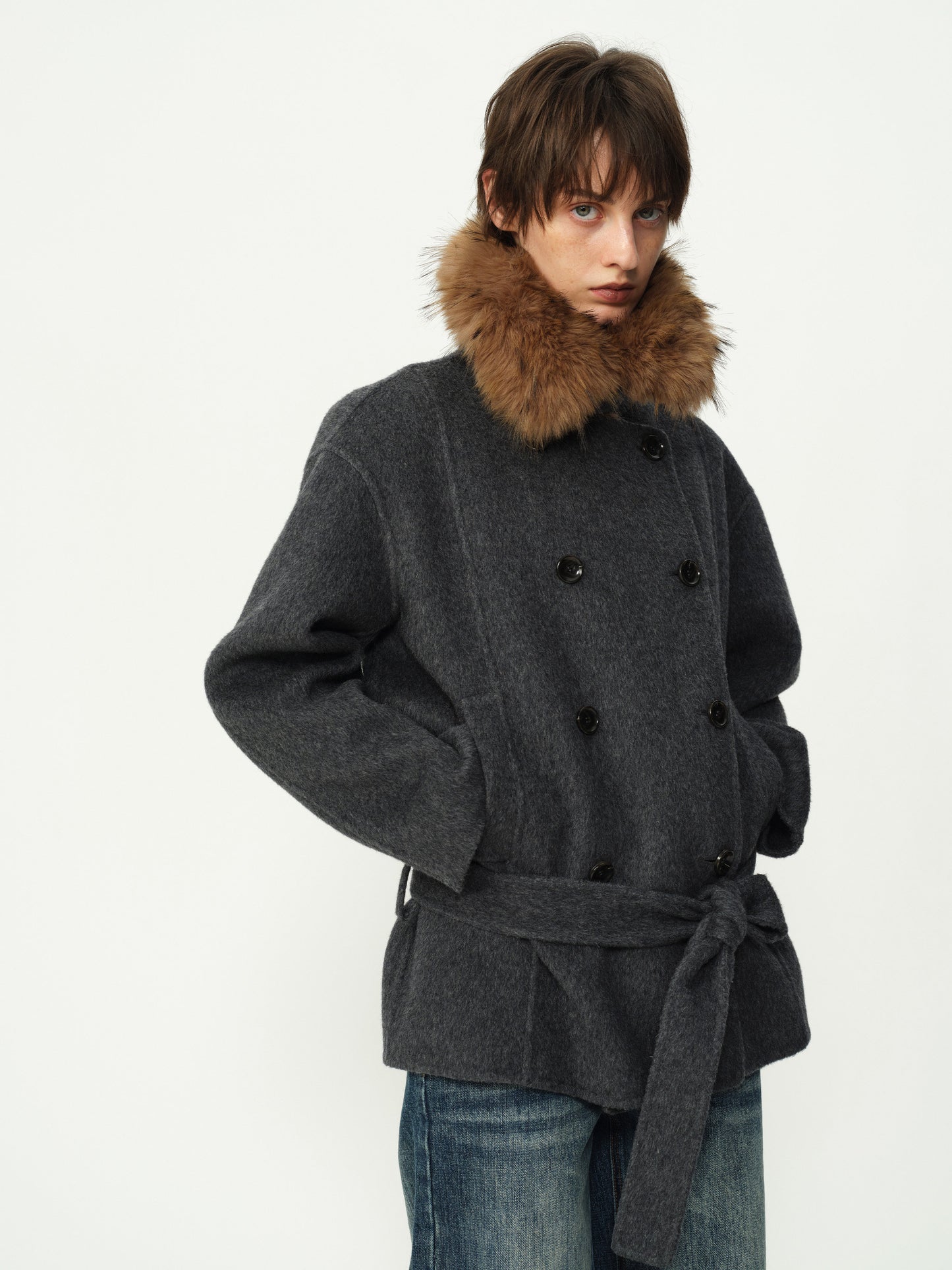 Double-Faced Wool Coat