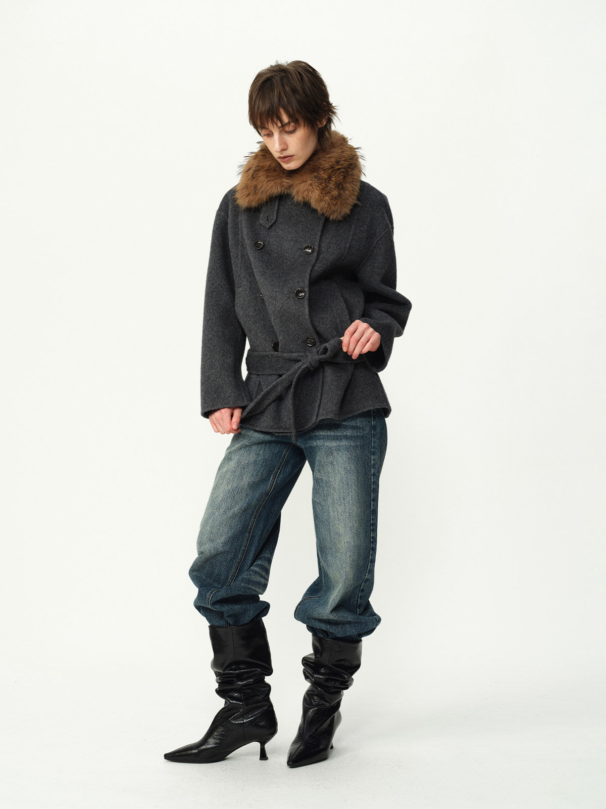 Double-Faced Wool Coat