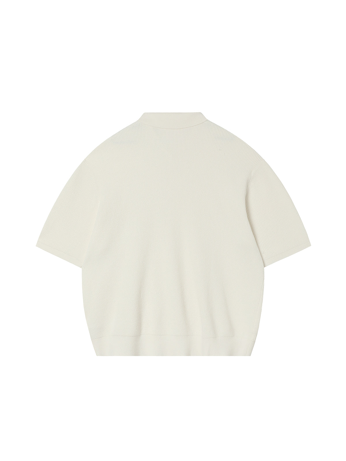 Waffle Polo Shirt