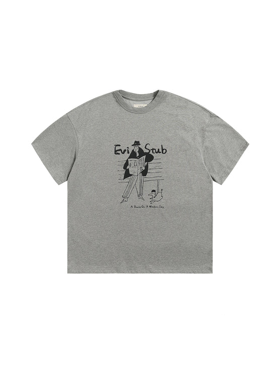 “Short Break” Print T-Shirt